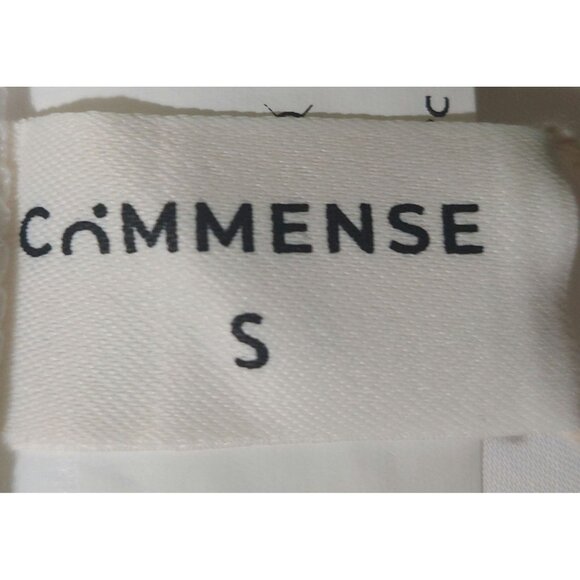 NWT Commense White Top & Pleated Maxi Skirt W/ Black & White Trim Size Small - Picture 2 of 11